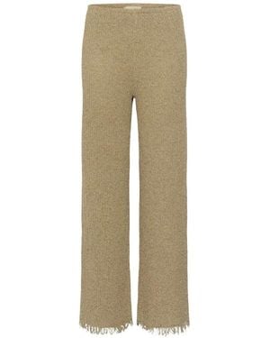 Soaked In Luxury Wide Trousers - Neutro