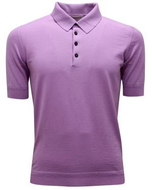 GOES BOTANICAL Polo Shirts - Purple