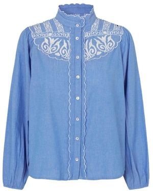 Lolly's Laundry Blouses - Blauw