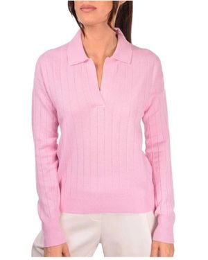 Gran Sasso Polo Shirts - Pink