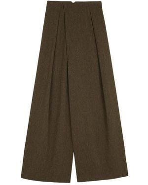 Cortana Wide Trousers - Verde