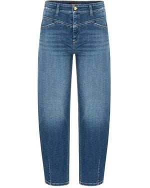 Cambio Cropped Jeans - Blue