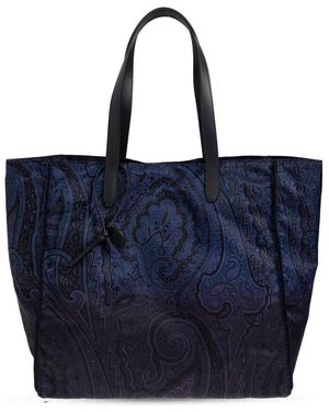 Etro Tote Bags - Blu