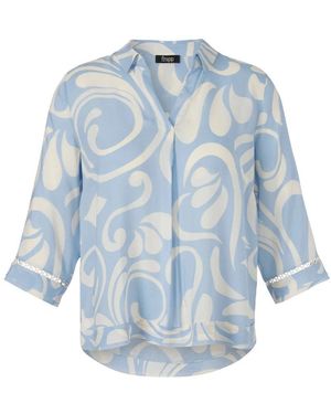 FRAPP Top Lange Mouw 2652666 - Blauw