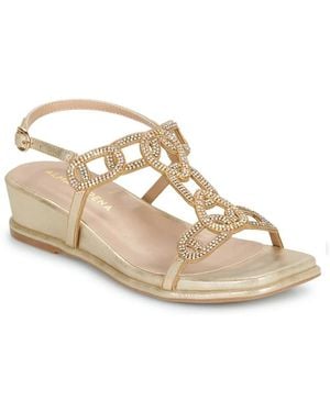 Alma En Pena. Wedges - Metallic