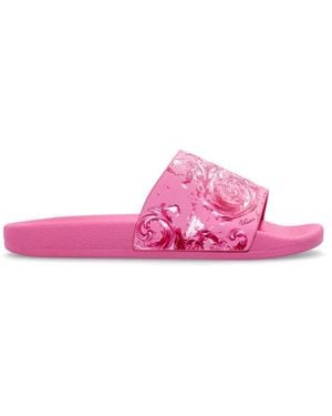 Versace Jeans Couture Sliders - Rosa