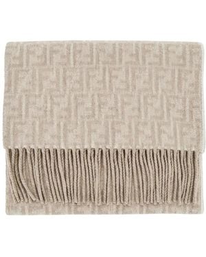 Fendi Sciarpa 42X180 Ff Signature