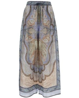 Zimmermann Wide Trousers - Grey