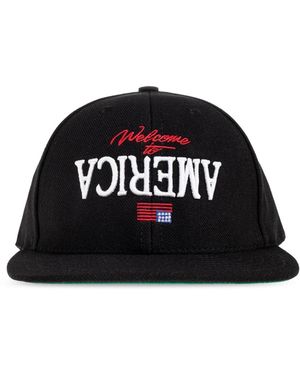 Willy Chavarria Caps - Black