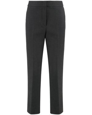 Peserico Slim-Fit Trousers - Grey