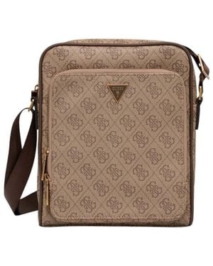 Guess Messenger Bags - Marrone