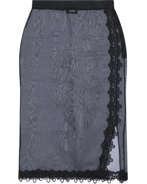 Gcds Midi Skirts - Grey