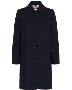 Part Two Single-Breasted Coats - Azul