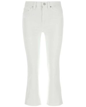 7 For All Mankind Pantalons - Wit
