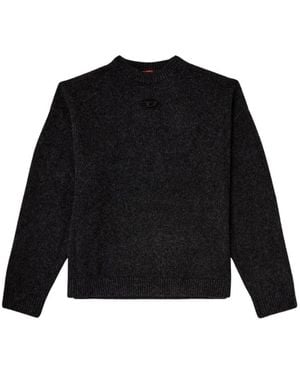 DIESEL Round-Neck Knitwear - Nero