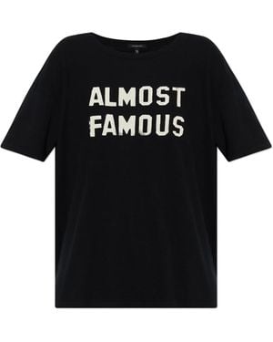 R13 T-Shirts - Negro
