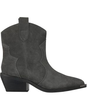 Alma En Pena. Cowboy & Biker Boots - Brown