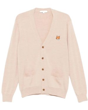 Maison Kitsuné Cardigans - Natural