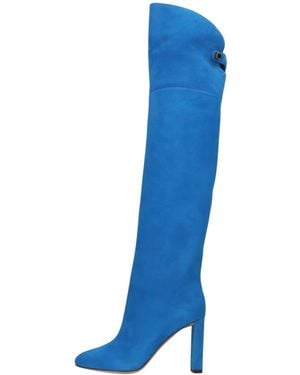 Maison Skorpios Over-Knee Boots - Azul