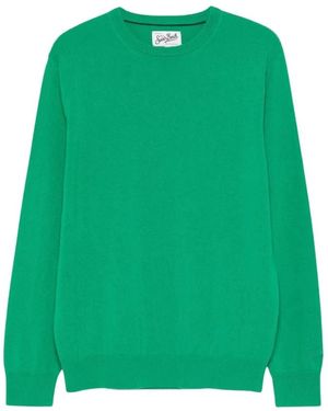 MC2 Saint Barth Round-Neck Knitwear - Green