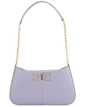 Elisabetta Franchi Shoulder Bag - Lila