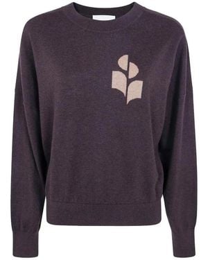 Isabel Marant Marisans Rundhals-Pullover - Blau