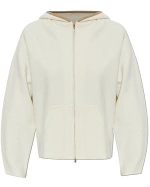 Max Mara Truien & Vesten ,Wol Wool Cardigan Petali - Wit