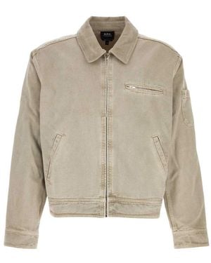 A.P.C. Light Jackets - Neutro