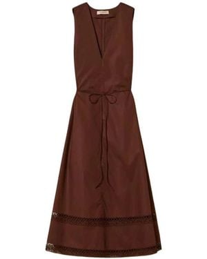 Twinset Midi Dresses - Brown