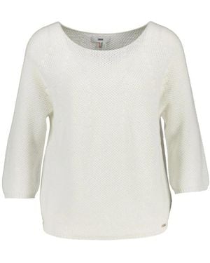 Cinque Strickpullover Aus Baumwolle - Weiß