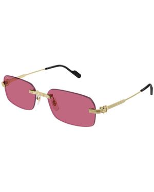 Cartier Stilvolle Sonnenbrille Für Schicken Look - Pink