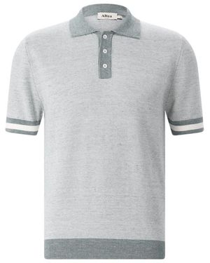 Altea Tops ,Grijs ,Katoen Polo Shirts