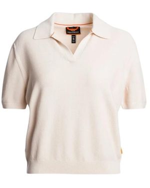 Parajumpers Shan Kurzarm-Poloshirt - Weiß