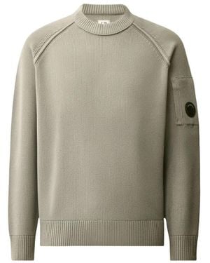 C.P. Company Round-Neck Knitwear - Green