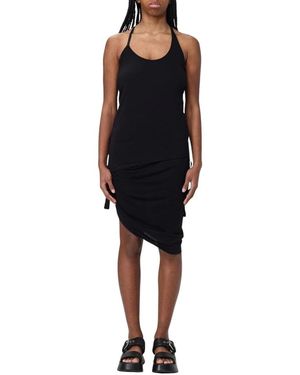 Helmut Lang Kleedjes ,Zwart ,Elegante Zwarte Top Vrouw