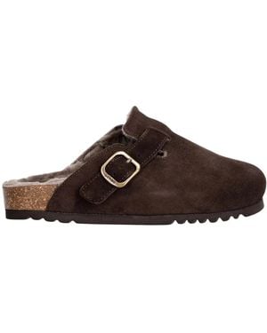 Scholl Slippers - Marrón