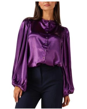 Notre-v Nv-Granita Blouse - Paars
