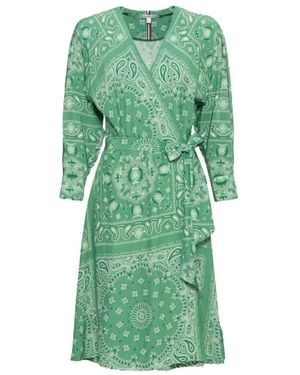 Tommy Hilfiger Midi Dresses - Green