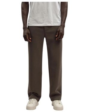 Emporio Armani Straight Trousers - Grey