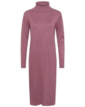 Saint Tropez Kleedjes ,Paars ,Mila Sz Rollneck Dress