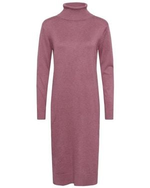 Saint Tropez Knitted Dresses - Purple