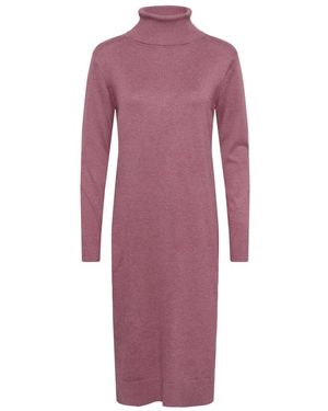 Saint Tropez Kleedjes ,Paars ,Mila Sz Rollneck Dress
