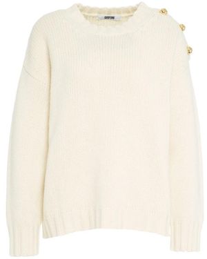 Grifoni Round-Neck Knitwear - Wit