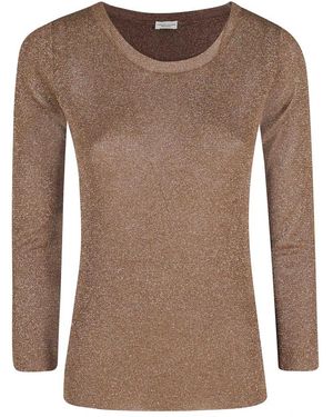 Roberto Collina Long Sleeve Tops - Marrón