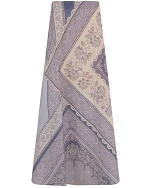 Zimmermann Midi Skirts - Grigio
