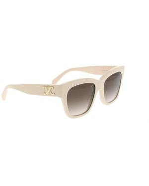 Celine Stylish Rectangular Sunglasses - Natural