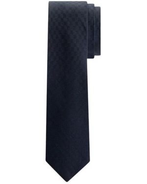Michael Kors Accessoires ,Zwart ,Cravatta Jacquard Weave - Blauw