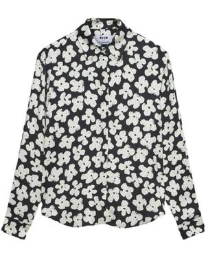 MSGM Shirts - Nero
