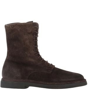 Alexander Hotto Lace-Up Boots - Marrón