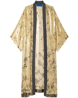 Mes Demoiselles Jassen ,Geel ,Spolverino Lungo - Metallic
